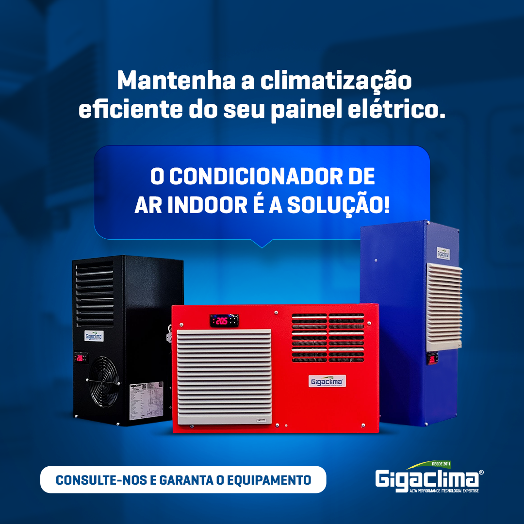 Linha Indoor dos nossos condicionadores de ar