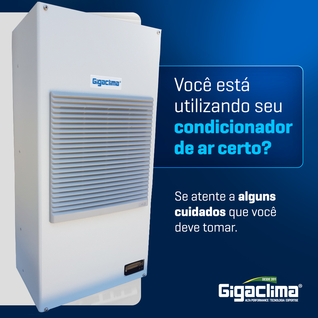 Você está utilizando seu condicionador de ar da forma correta?