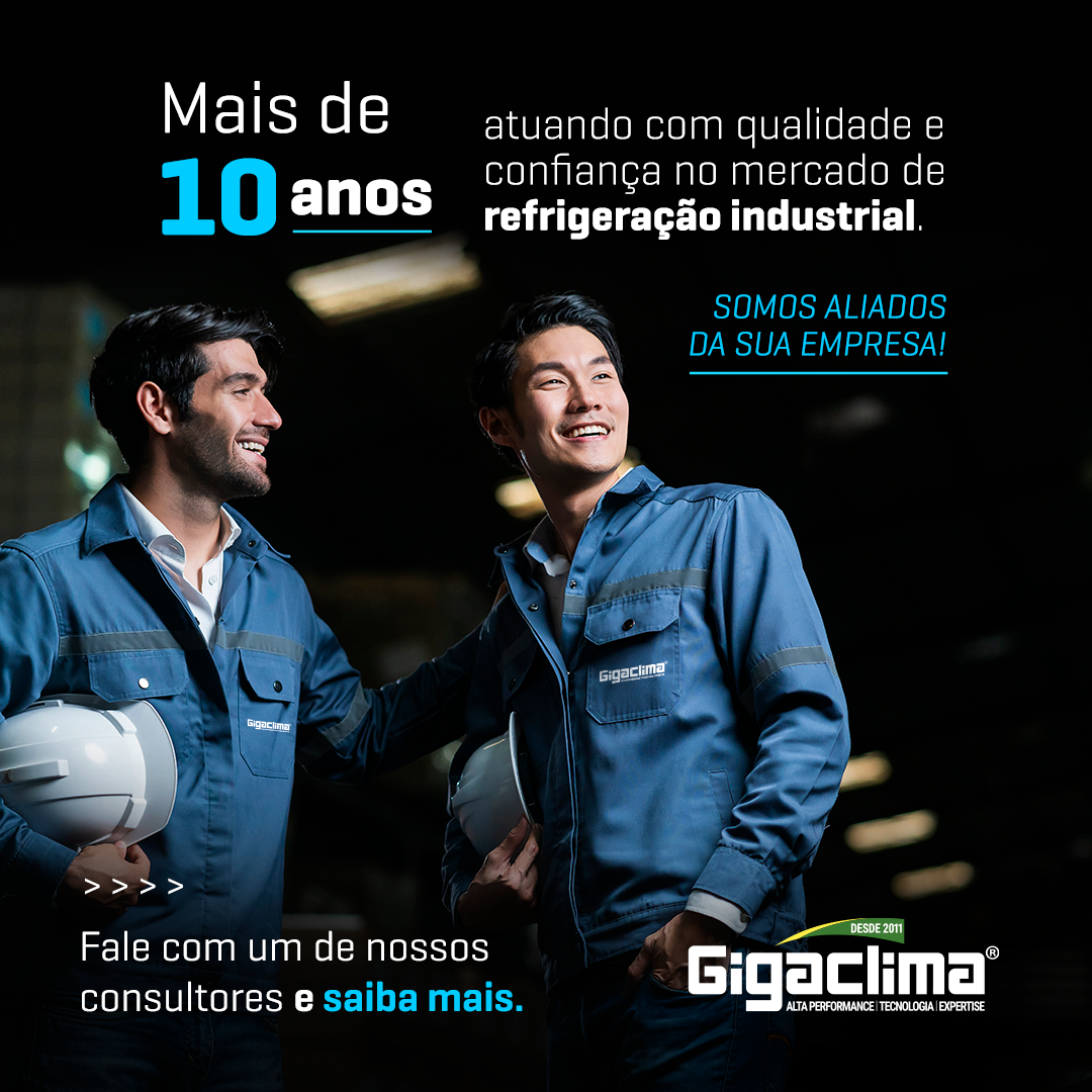 Mais de 10 anos atuando com qualidade e confiança no mercado de refrigeração industriais.