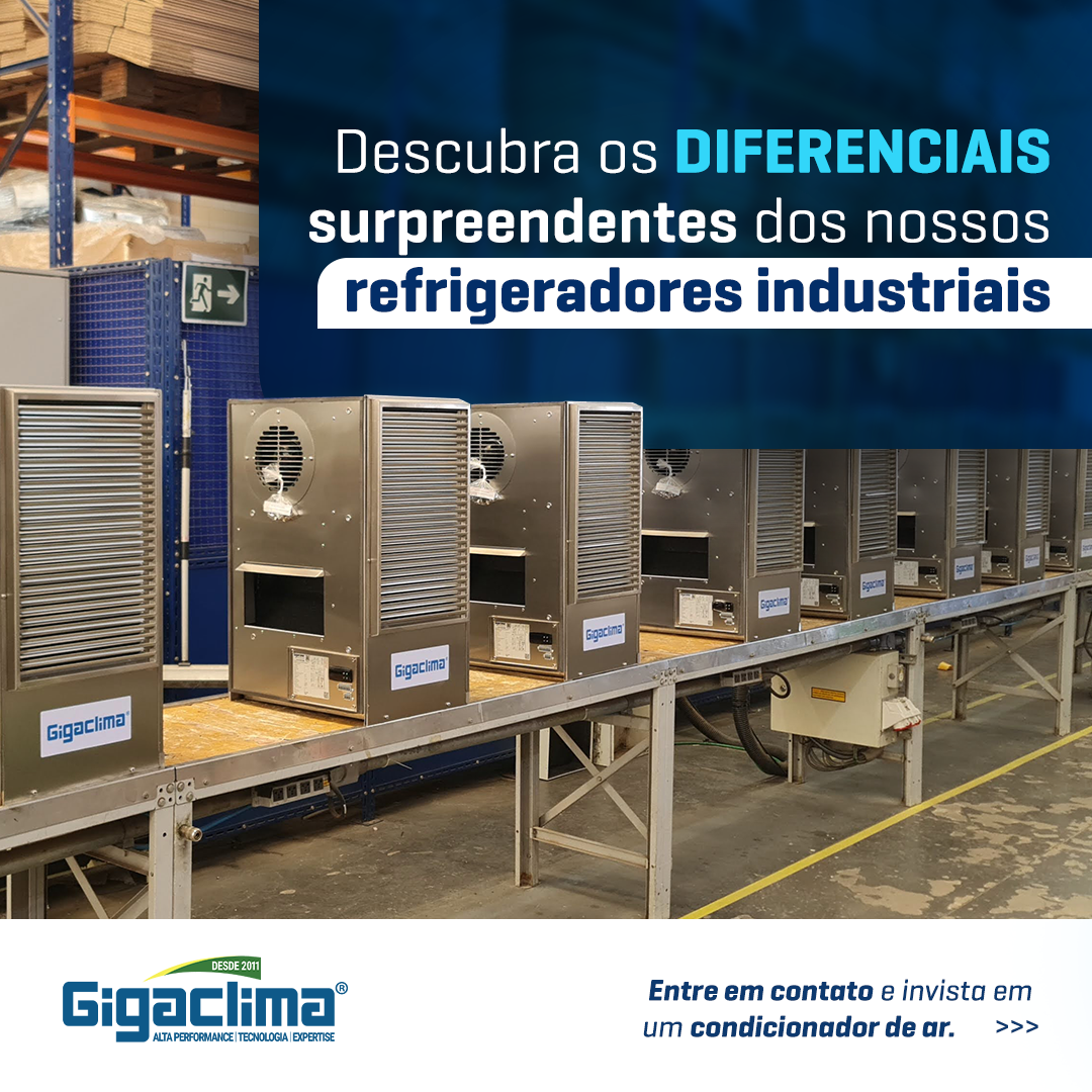 Descubra os diferenciais dos nossos refrigeradores industriais
