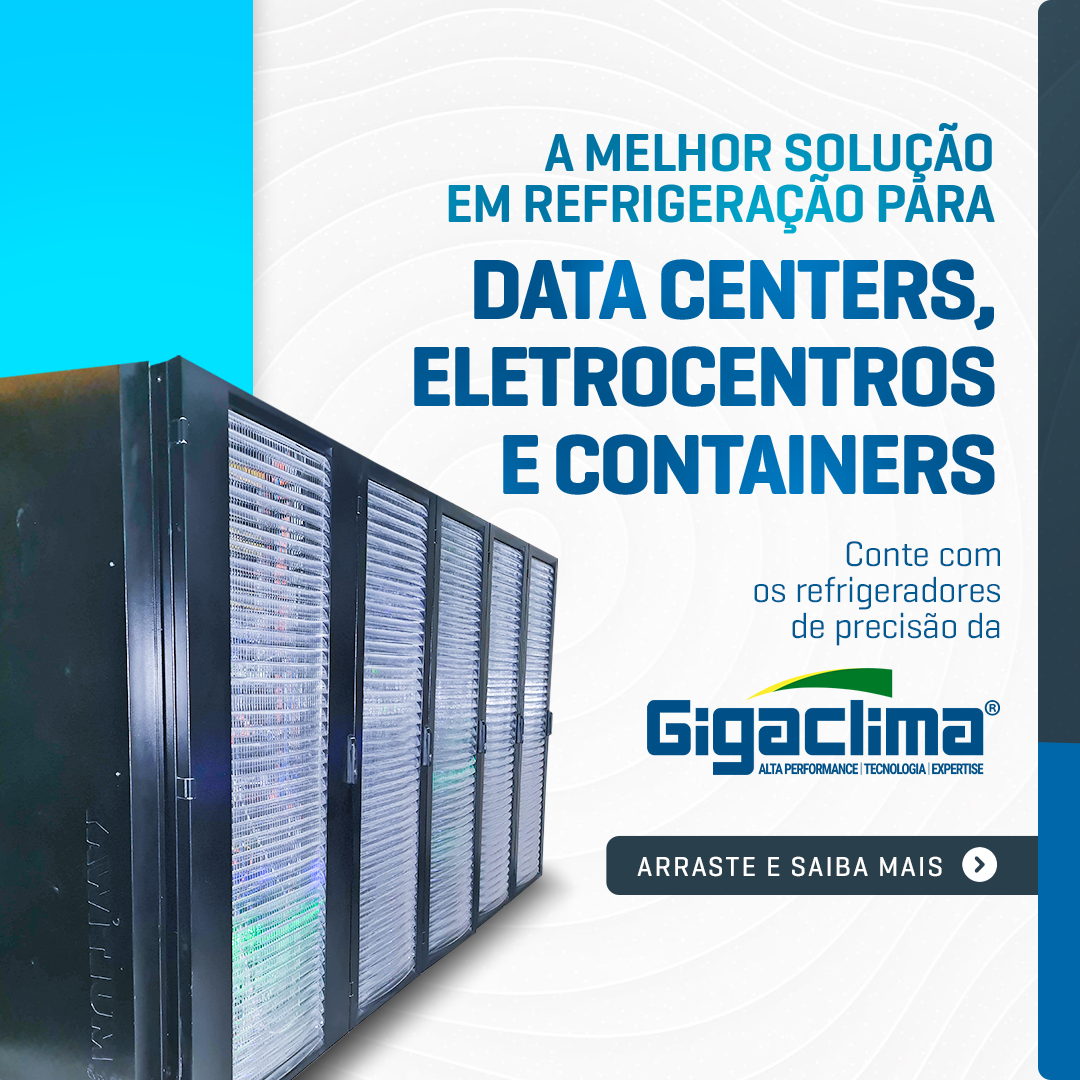 A melhor solução em refrigeração para data centers, eletrocentros e containers